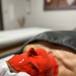 Limpieza facial CASMARA Goji en Spazio M, mascarilla antioxidante.