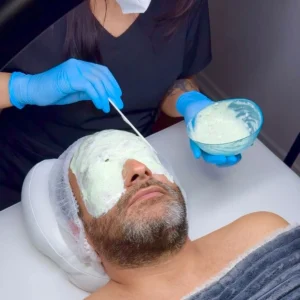 Limpieza facial CASMARA Re6tence en Spazio M, mascarilla fortalecedora.